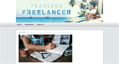 Desktop Screenshot of fearlessfreelancer.com